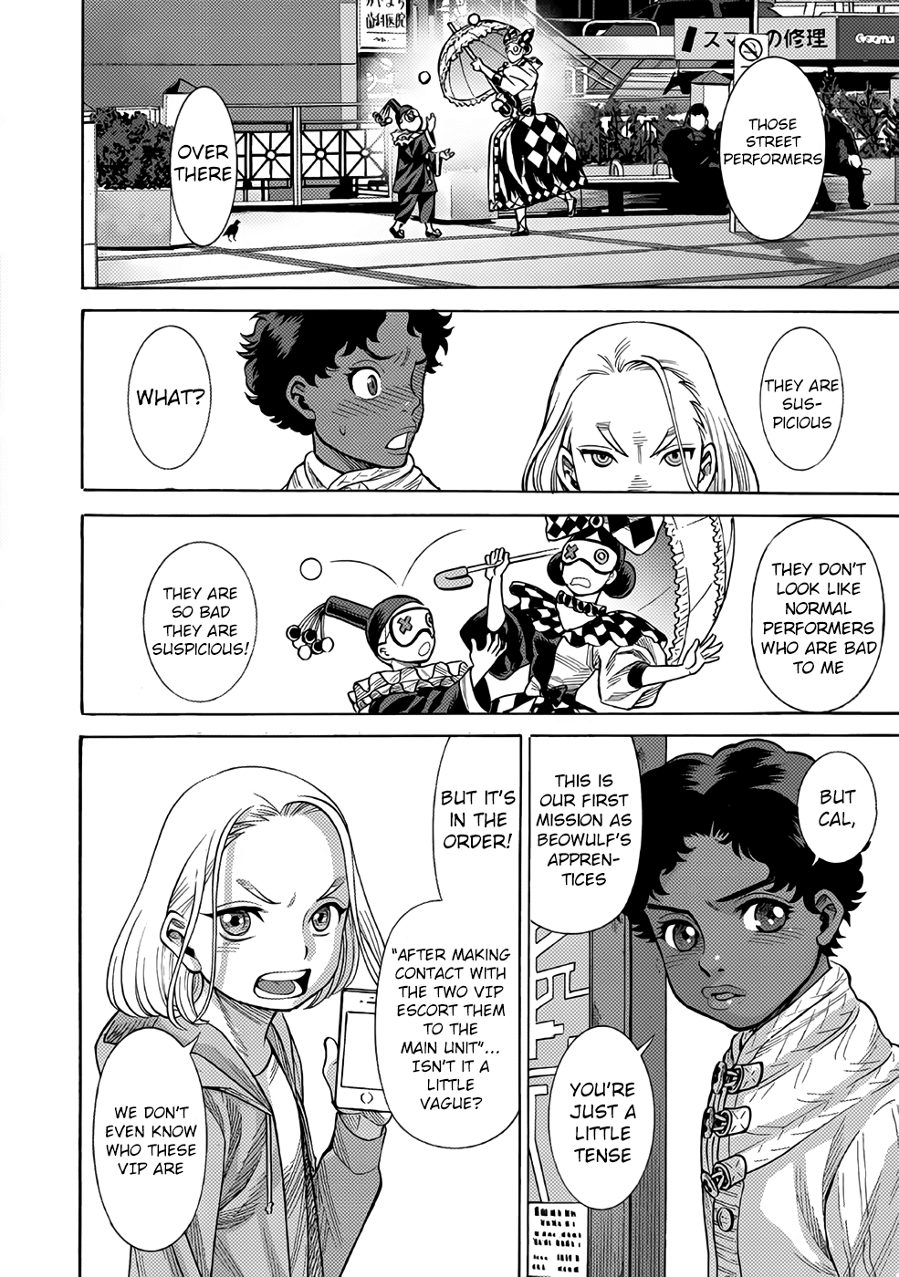Halaman dari Dance in the Vampire Bund A.S.O. Chapter 11