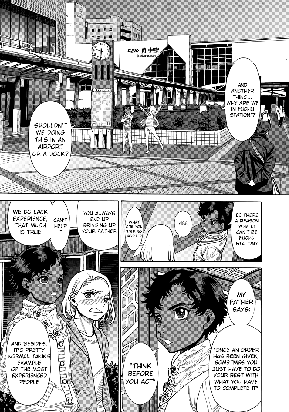 Halaman dari Dance in the Vampire Bund A.S.O. Chapter 11