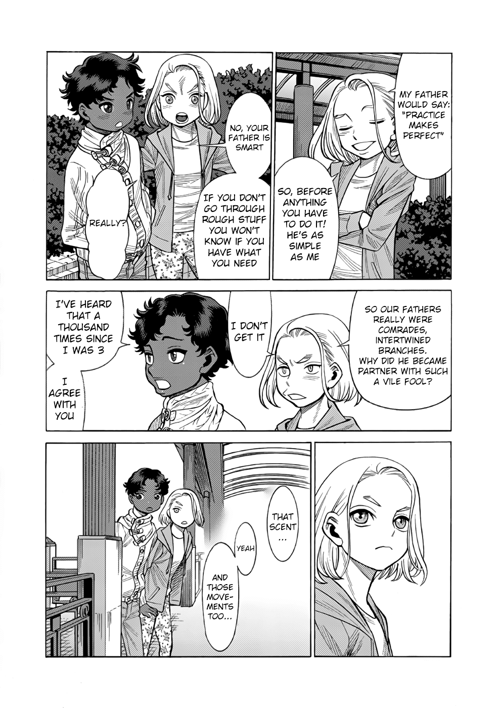 Halaman dari Dance in the Vampire Bund A.S.O. Chapter 11