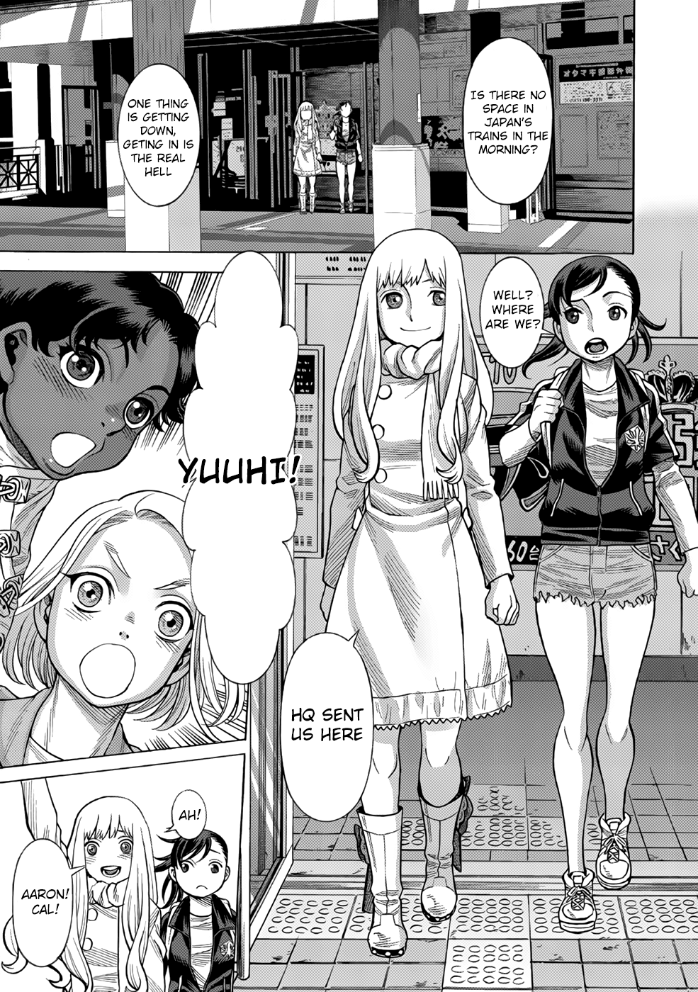 Halaman dari Dance in the Vampire Bund A.S.O. Chapter 11