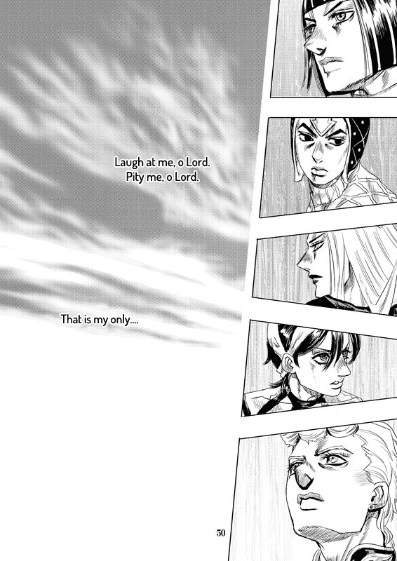 Halaman dari JoJo's Bizarre Adventure - Judas Iscariot Chapter N/A