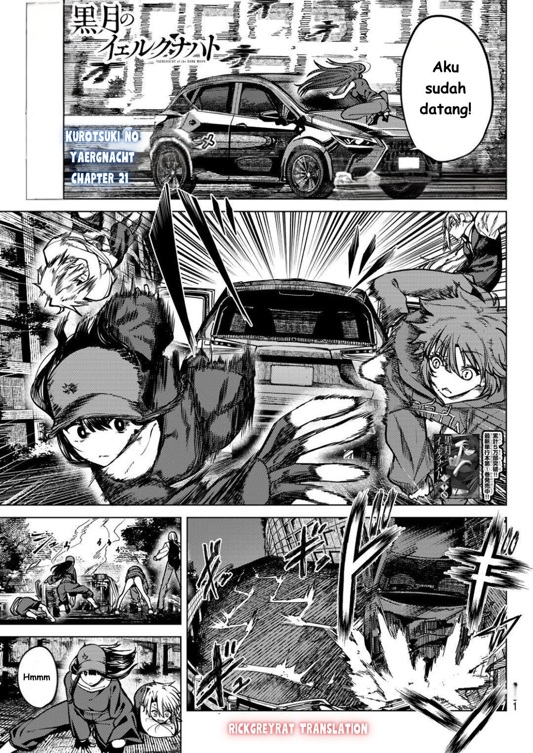 Kurotsuki no Yaergnacht Chapter 21 - halaman 2