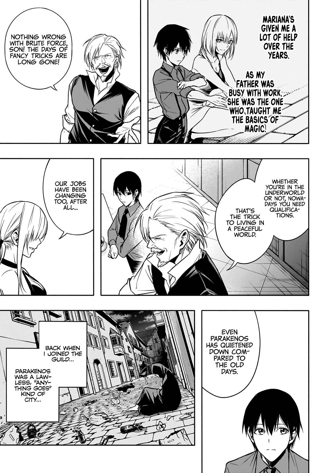 Halaman dari Ouritsu Mahou Gakuen no Saikasei ~Hinkongai Agari no Saikyou Mahoushi, Kizoku Darake no Gakuen de Musou Suru~ Chapter 9