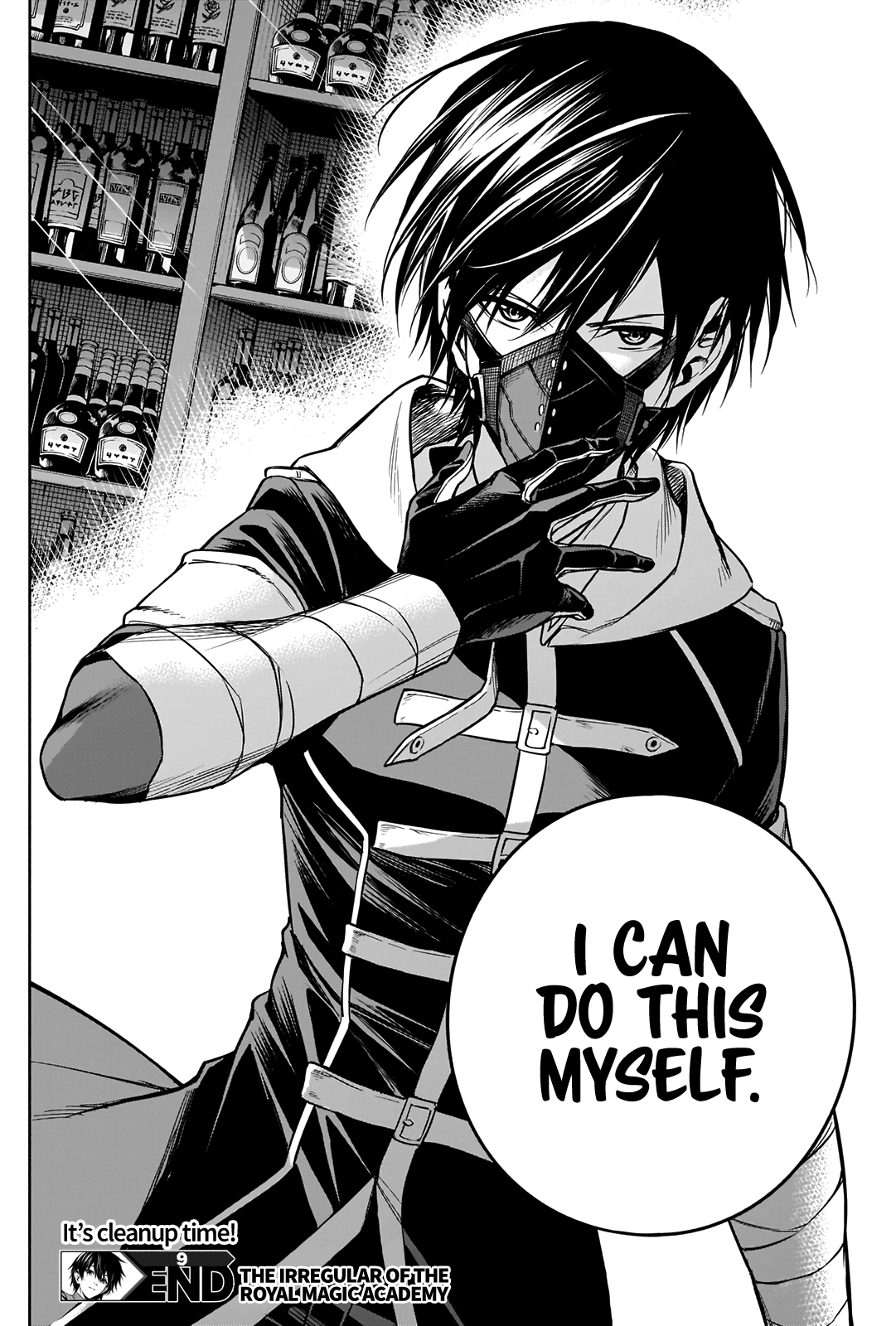 Halaman dari Ouritsu Mahou Gakuen no Saikasei ~Hinkongai Agari no Saikyou Mahoushi, Kizoku Darake no Gakuen de Musou Suru~ Chapter 9