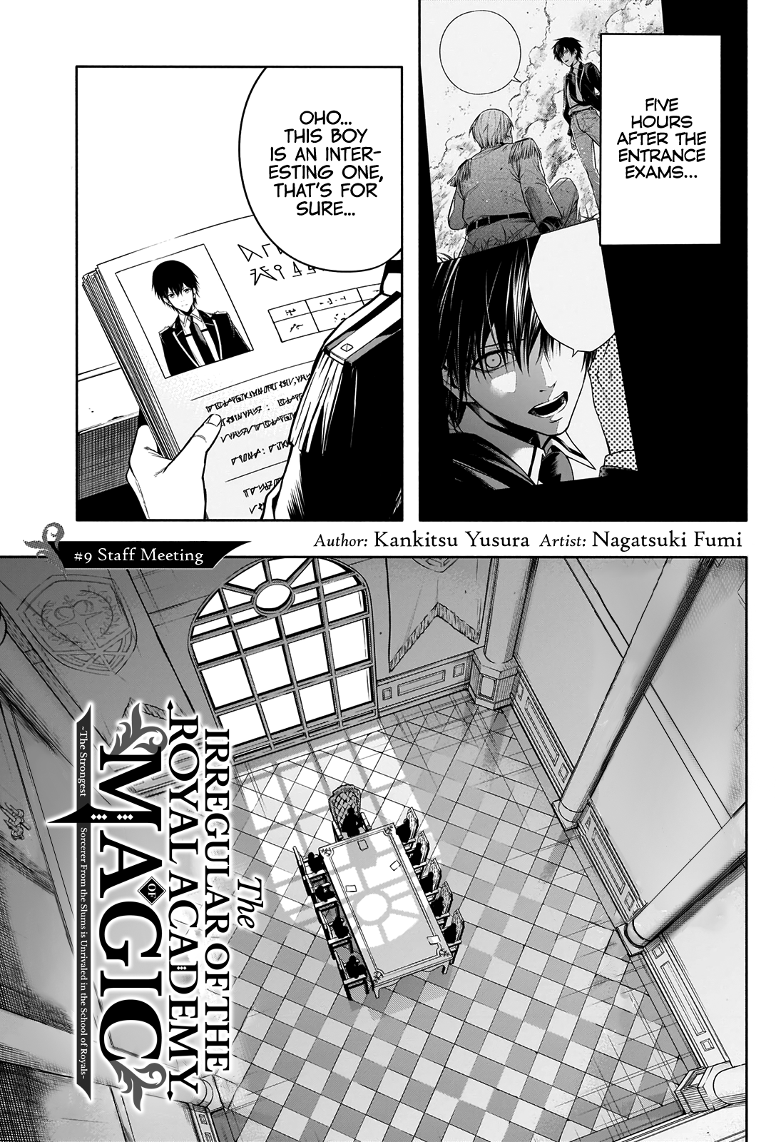 Halaman dari Ouritsu Mahou Gakuen no Saikasei ~Hinkongai Agari no Saikyou Mahoushi, Kizoku Darake no Gakuen de Musou Suru~ Chapter 9