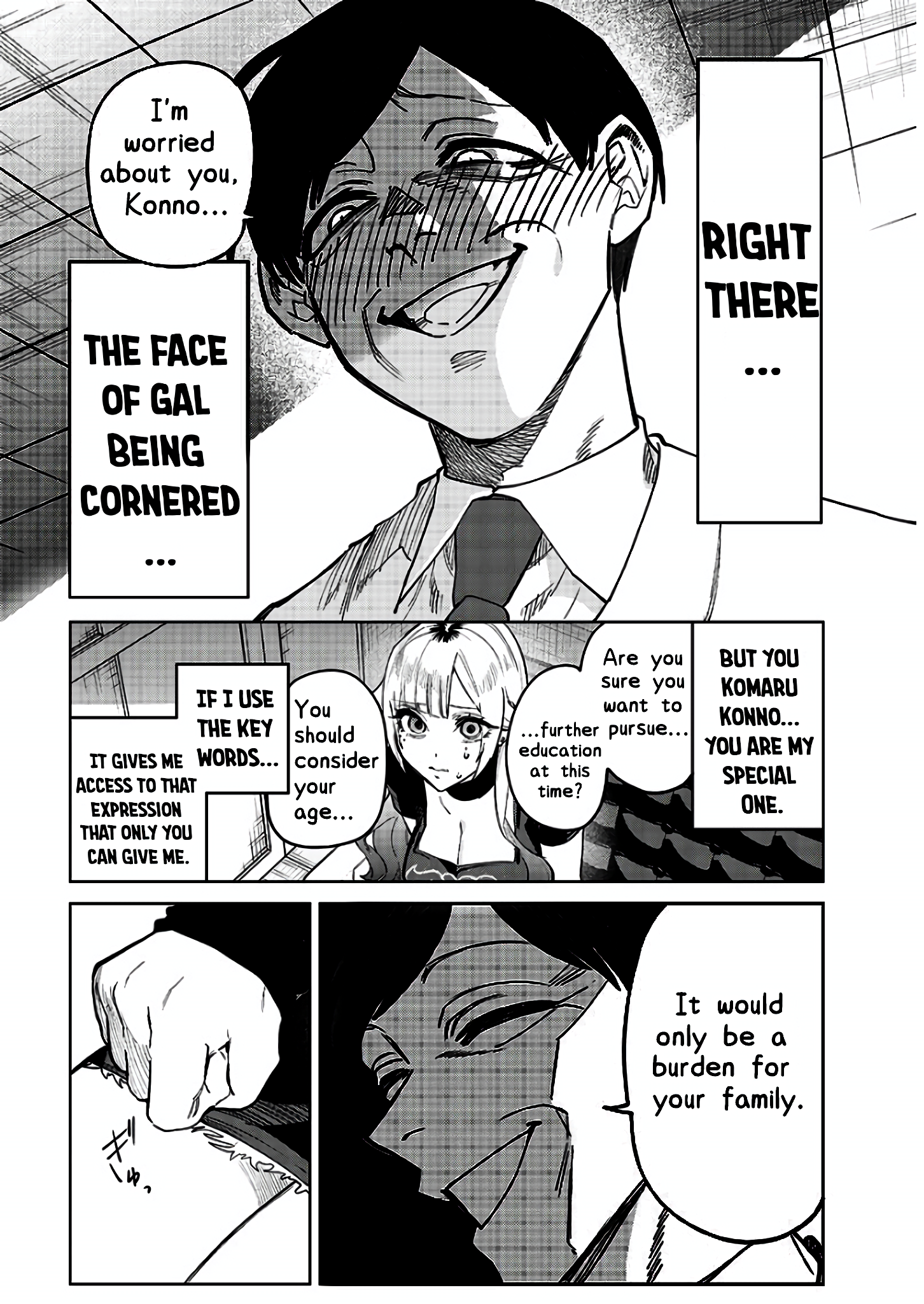 Halaman dari Namaiki na Gal Ane wo Wakaraseru Hanashi Chapter 9