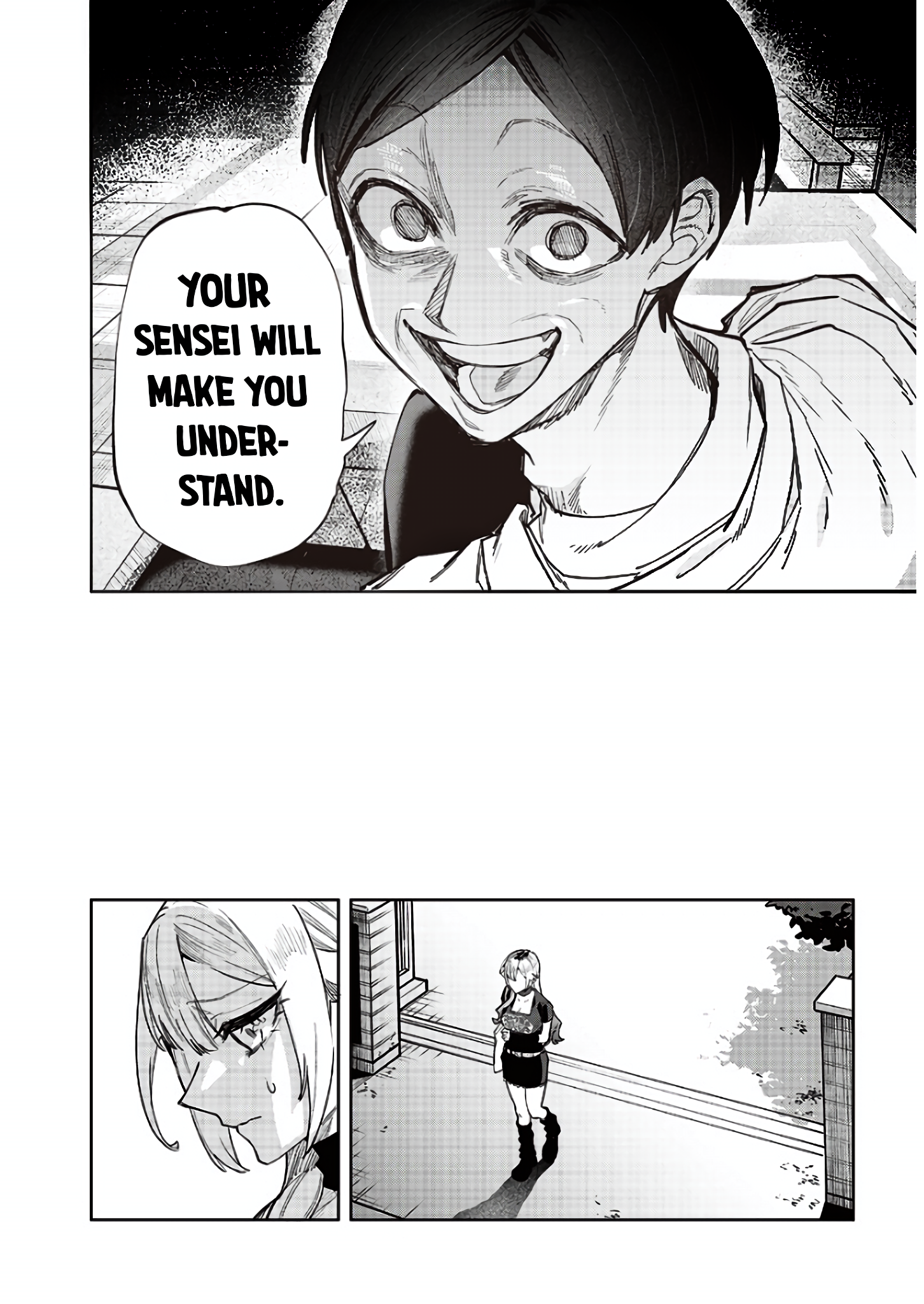 Halaman dari Namaiki na Gal Ane wo Wakaraseru Hanashi Chapter 9