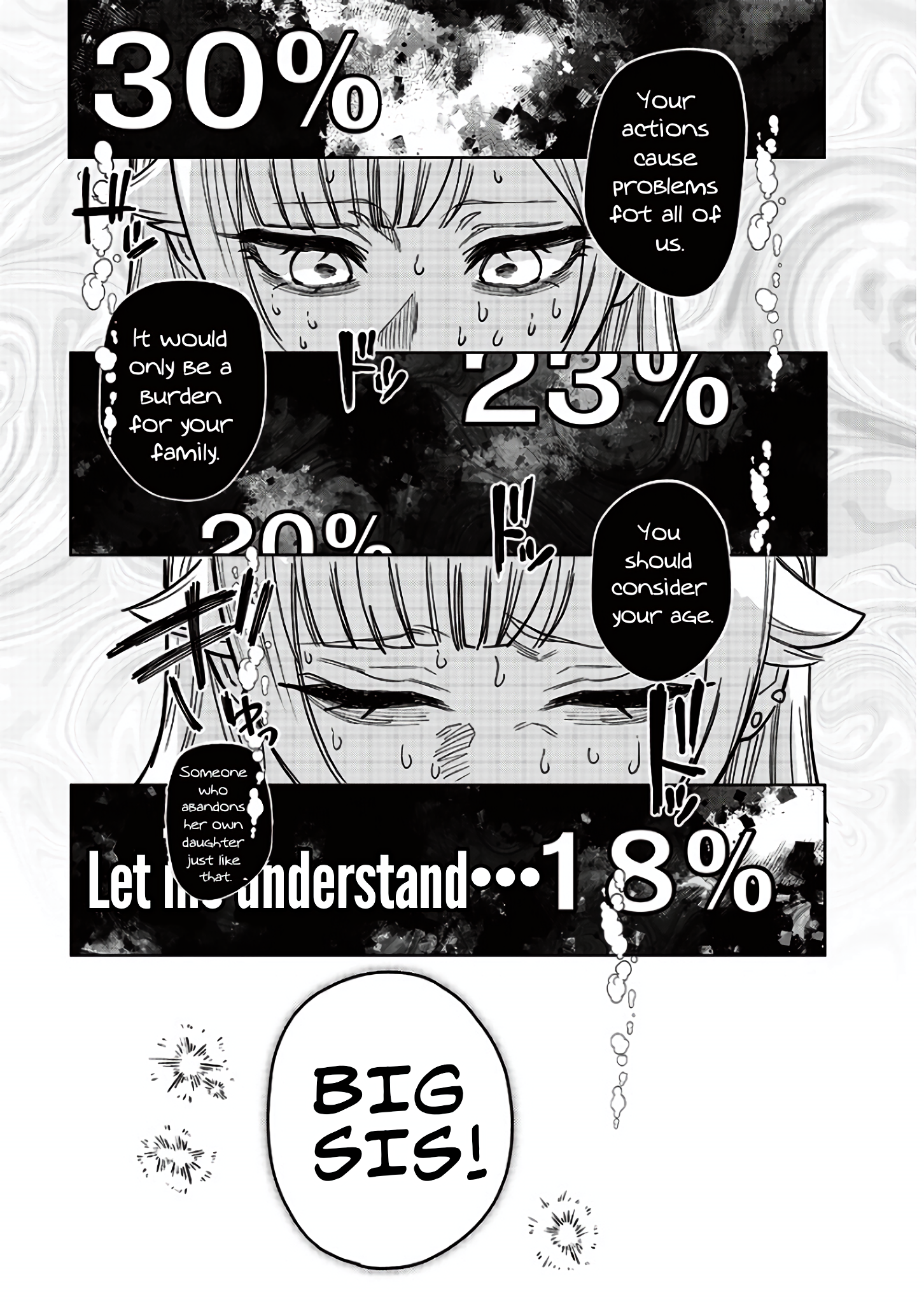 Halaman dari Namaiki na Gal Ane wo Wakaraseru Hanashi Chapter 9