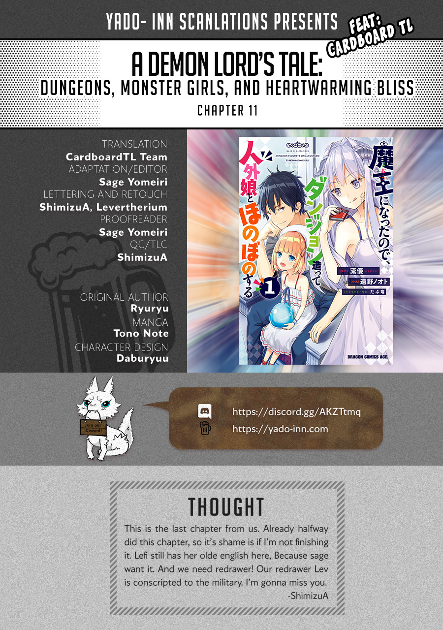 Halaman dari Maou ni Natta node, Dungeon Tsukutte Jingai Musume to Honobono Suru Chapter 11