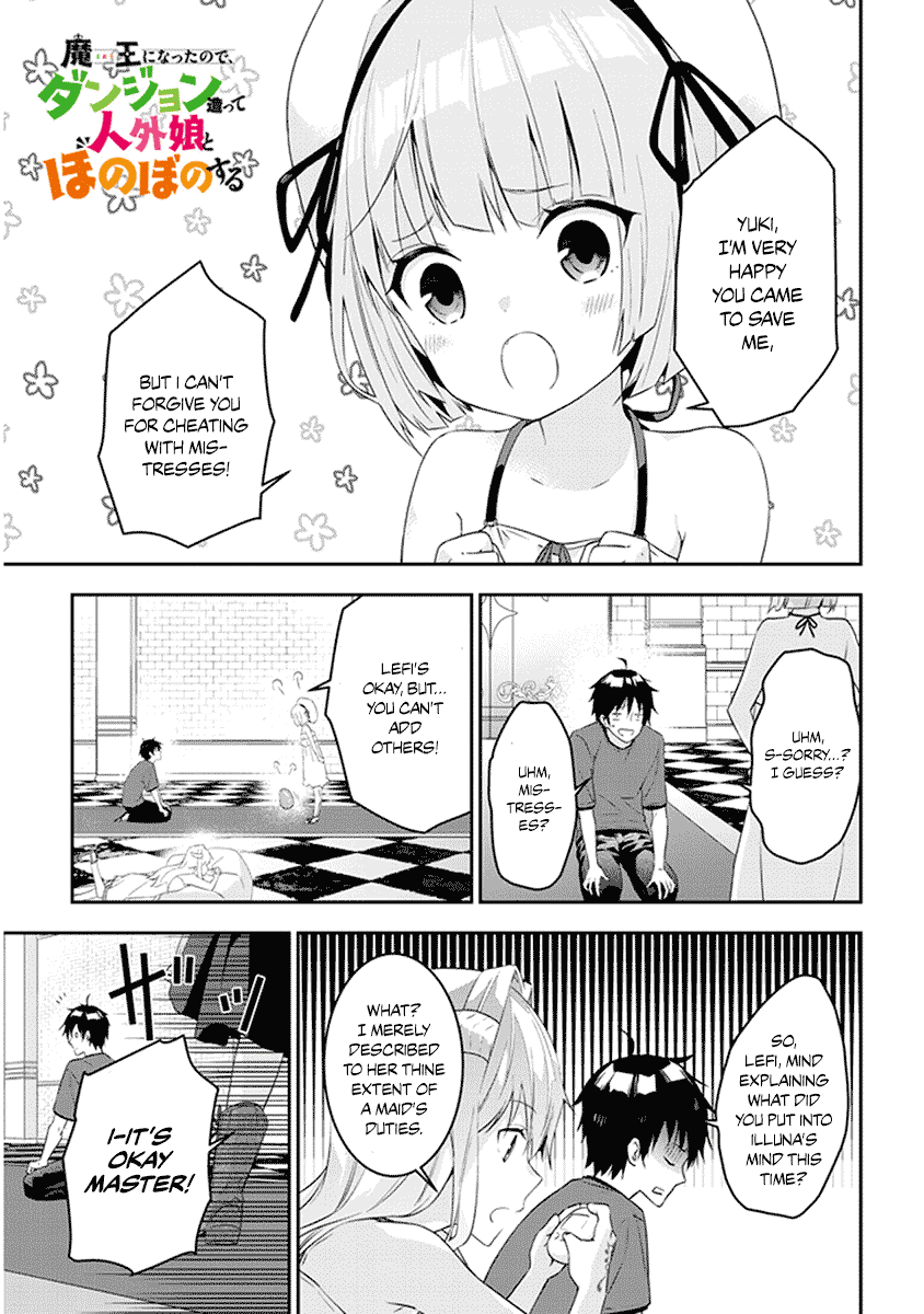 Halaman dari Maou ni Natta node, Dungeon Tsukutte Jingai Musume to Honobono Suru Chapter 11