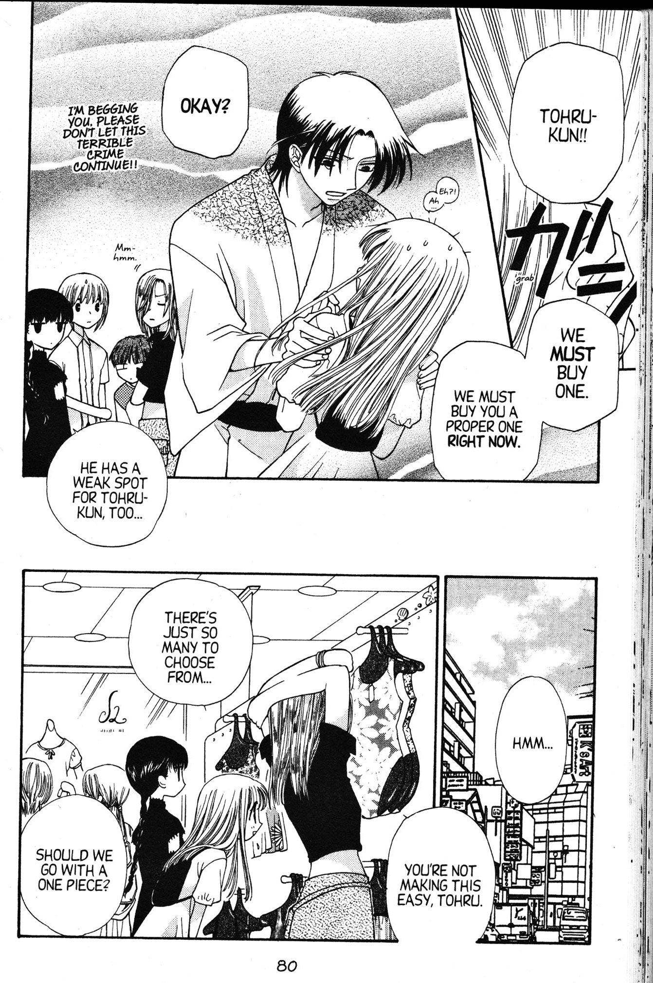 Halaman dari Fruits Basket Chapter 39