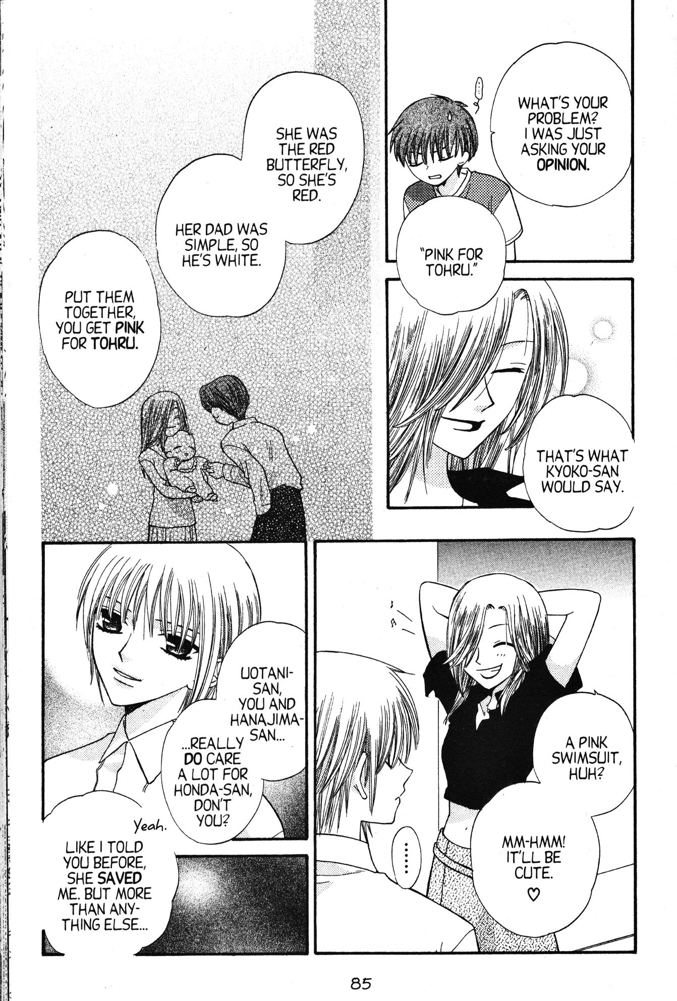 Halaman dari Fruits Basket Chapter 39