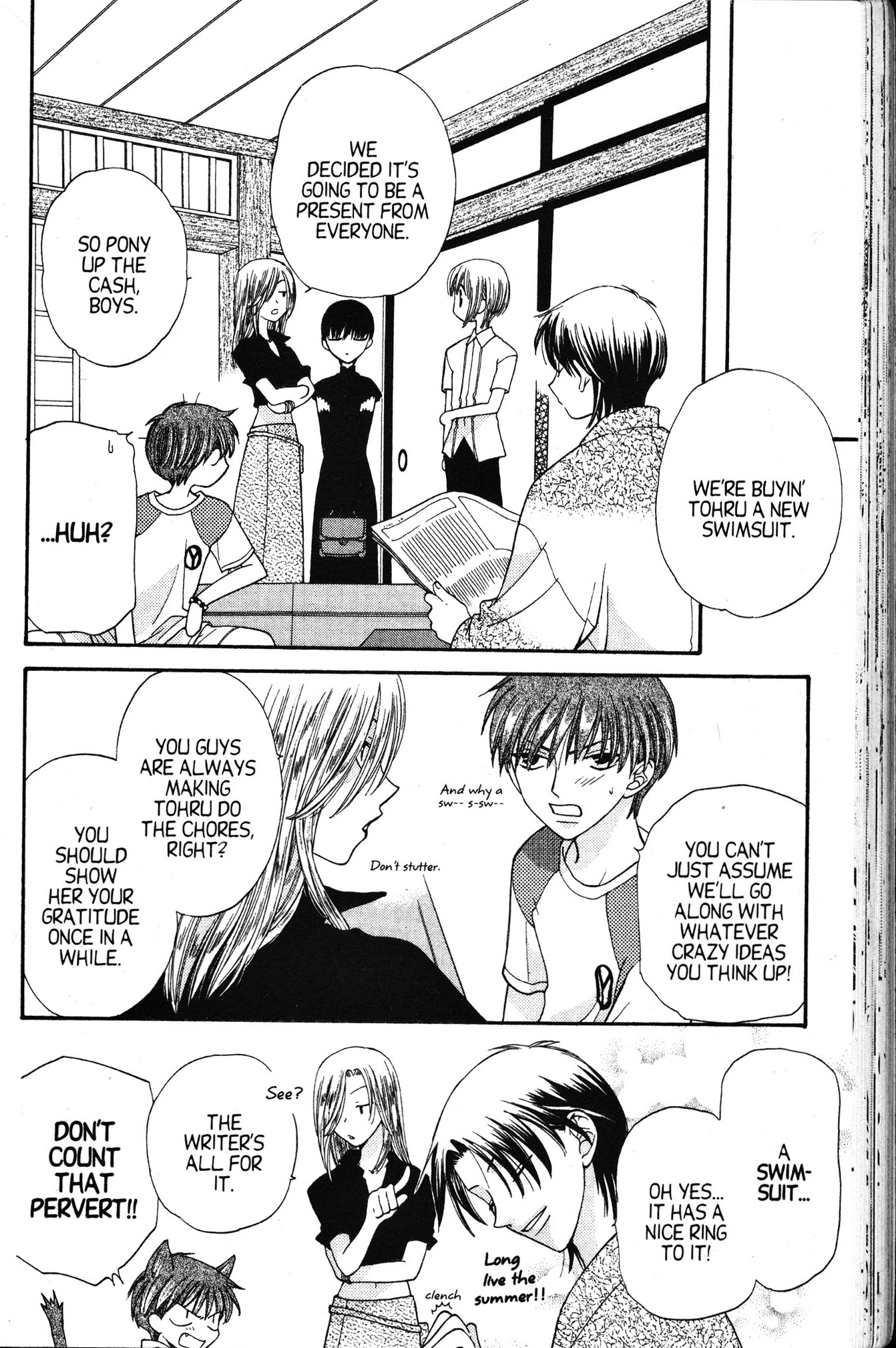 Halaman dari Fruits Basket Chapter 39