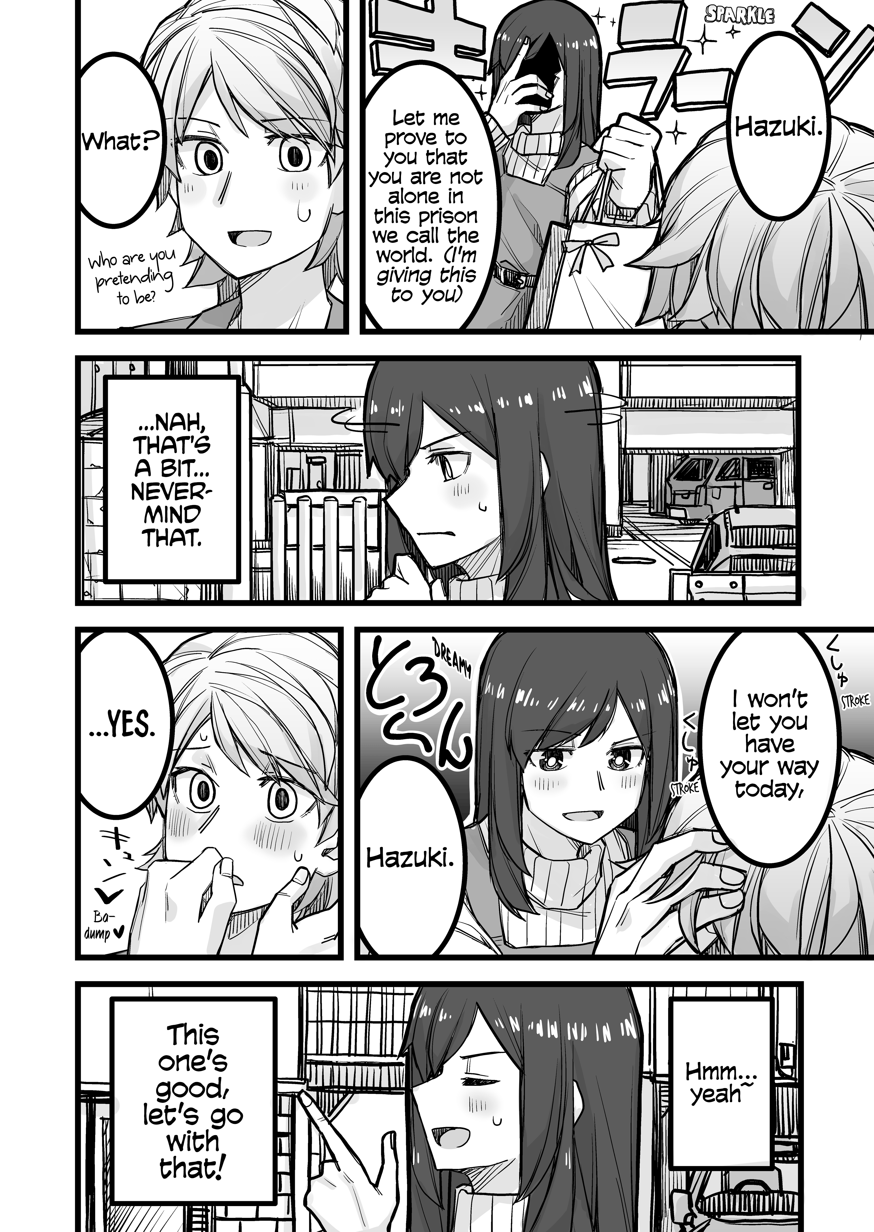 Halaman dari Ikemen Joshi to Josou Danshi Chapter 30