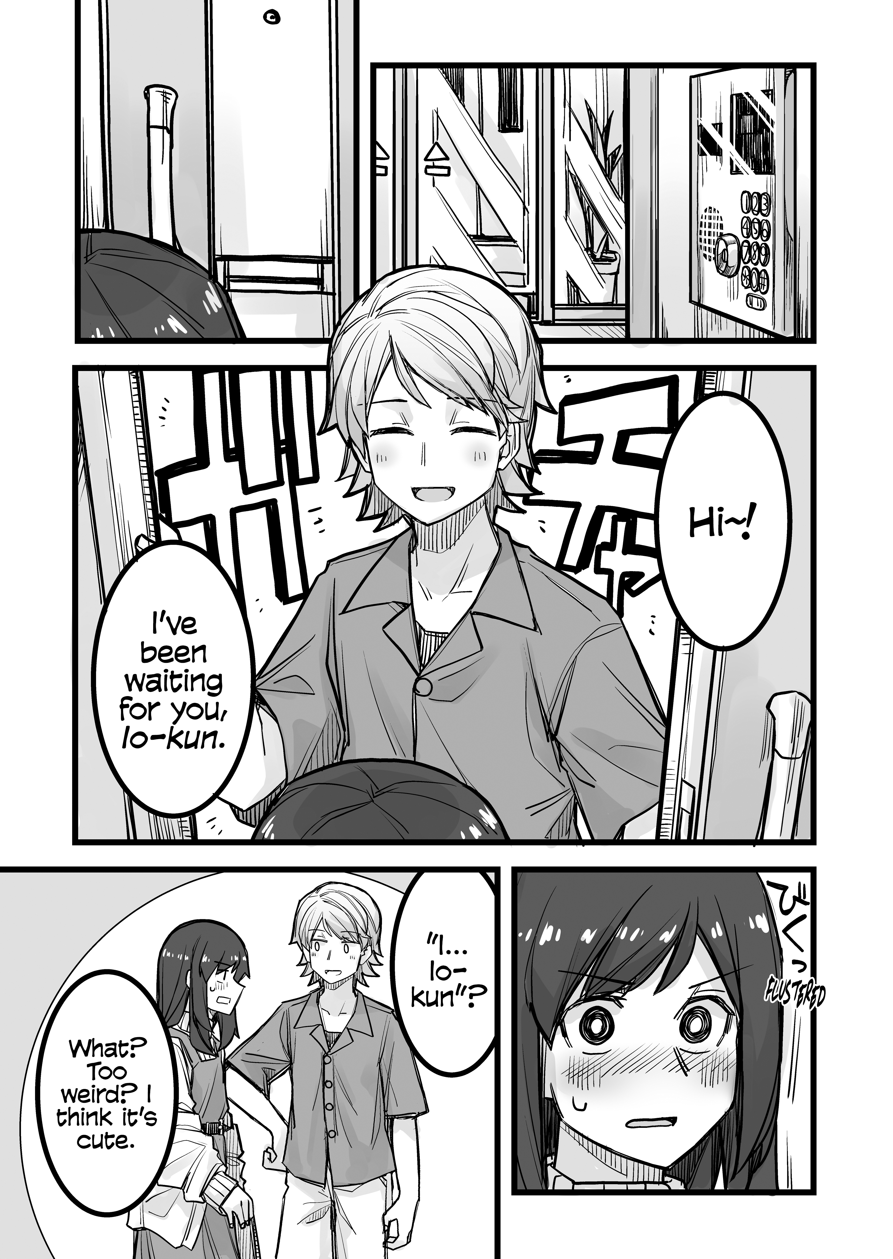 Halaman dari Ikemen Joshi to Josou Danshi Chapter 30