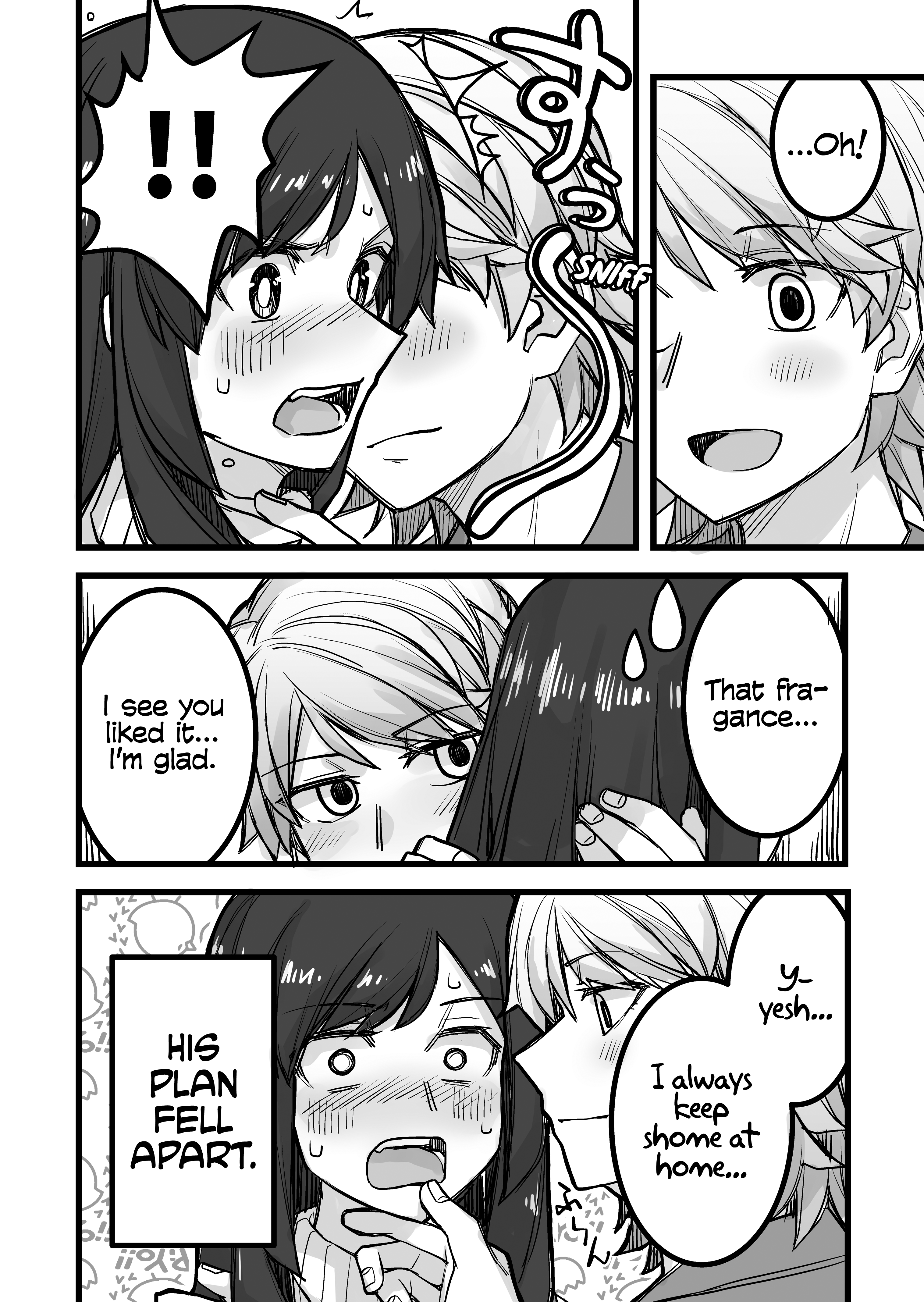 Halaman dari Ikemen Joshi to Josou Danshi Chapter 30