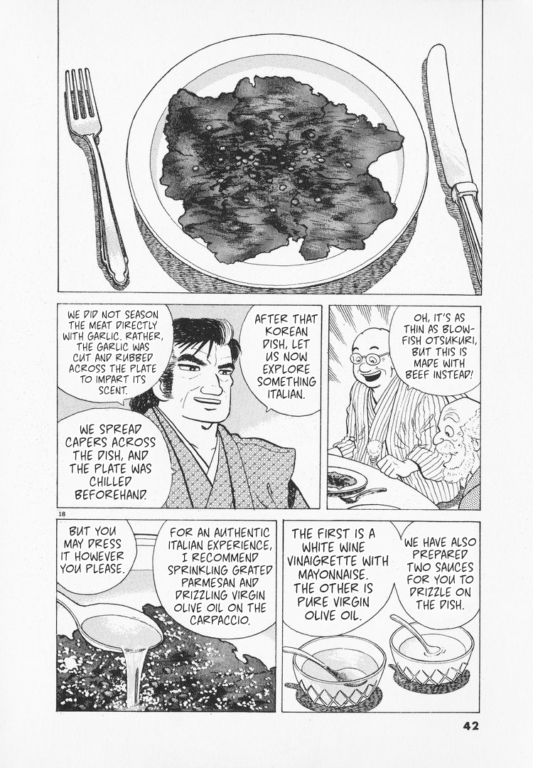 Halaman dari Oishinbo Chapter 160