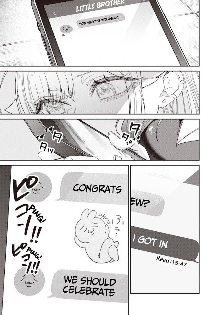 Halaman dari Namaiki na Gal Ane wo Wakaraseru Hanashi Chapter 50