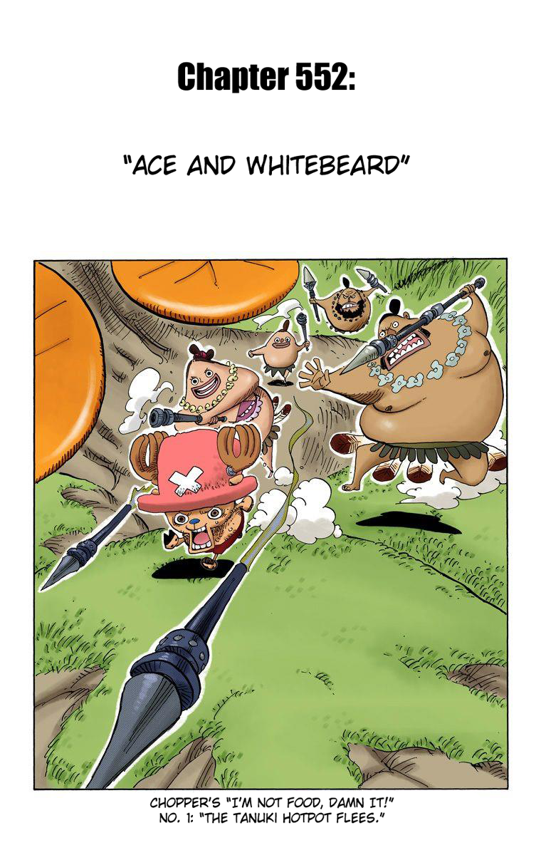 Halaman dari One Piece (Official Colored) Chapter 552