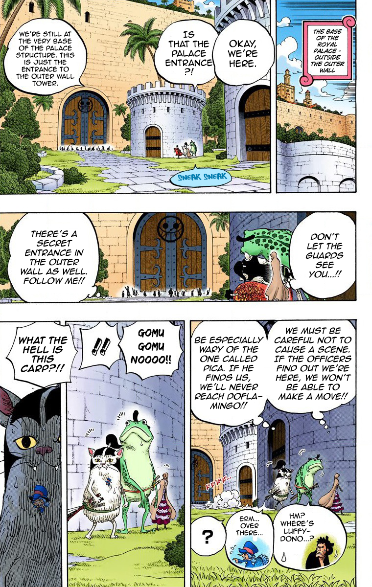 Halaman dari One Piece (Official Colored) Chapter 736