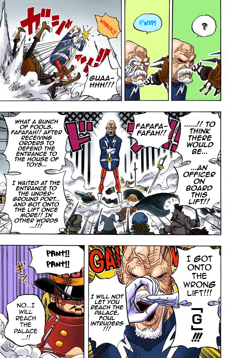 Halaman dari One Piece (Official Colored) Chapter 736