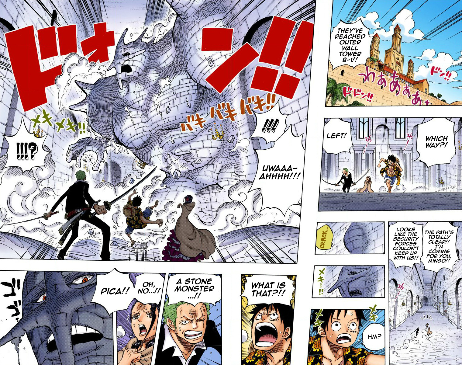 Halaman dari One Piece (Official Colored) Chapter 736