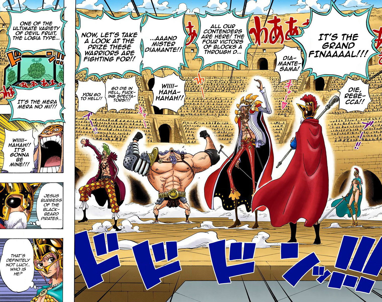 Halaman dari One Piece (Official Colored) Chapter 736