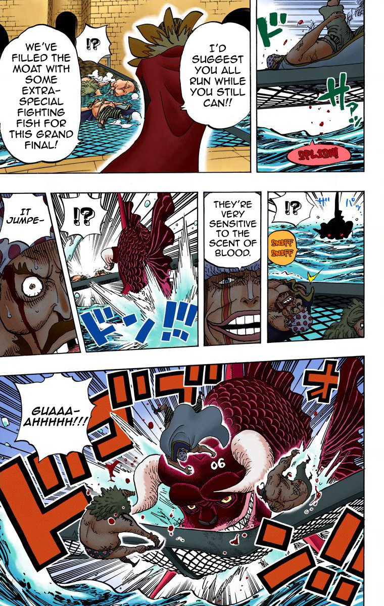 Halaman dari One Piece (Official Colored) Chapter 736