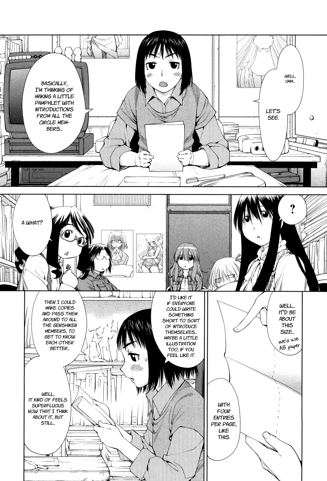 Halaman dari Genshiken Nidaime - The Society for the Study of Modern Visual Culture II Chapter 58