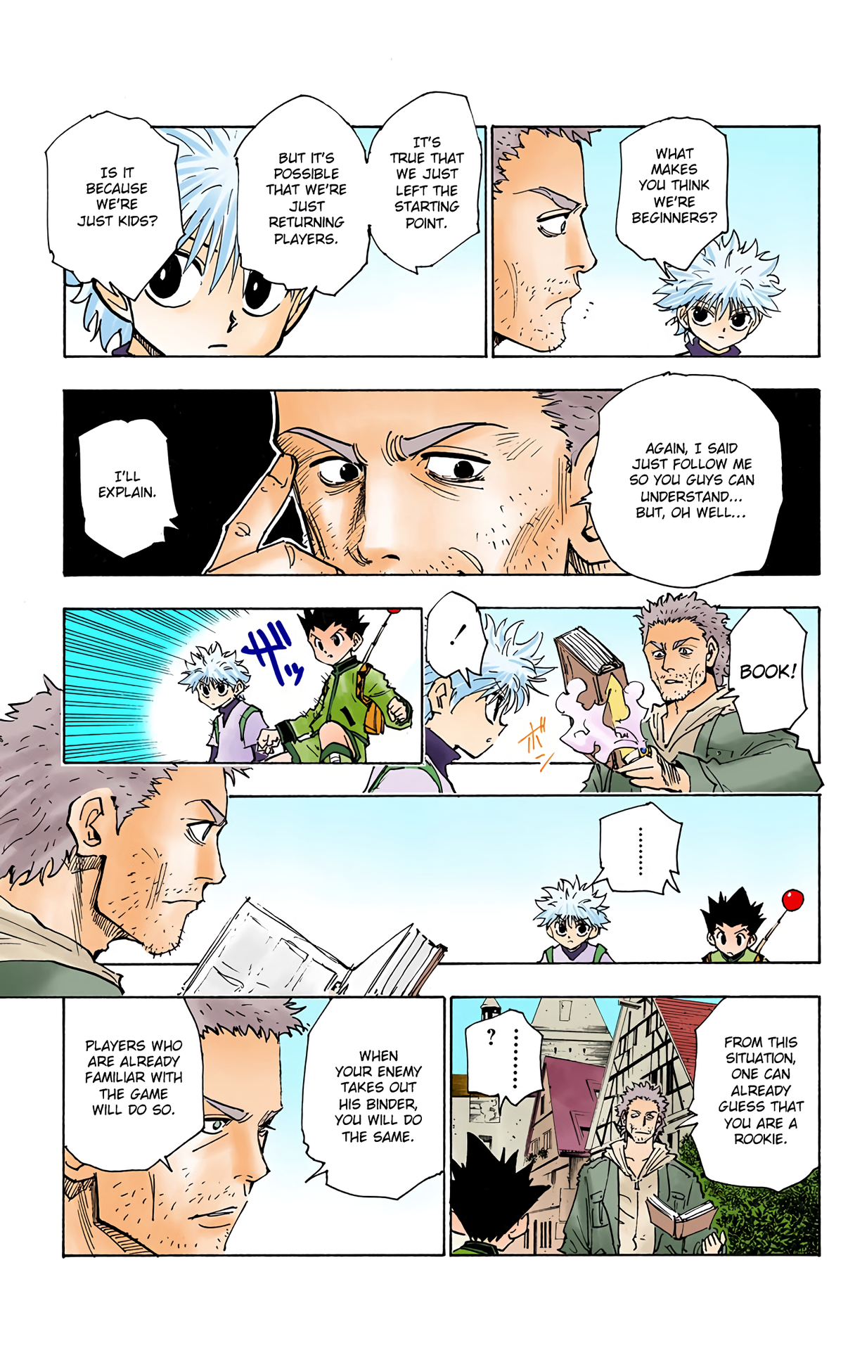 Halaman dari HUNTER x HUNTER (Official Colored) Chapter 130