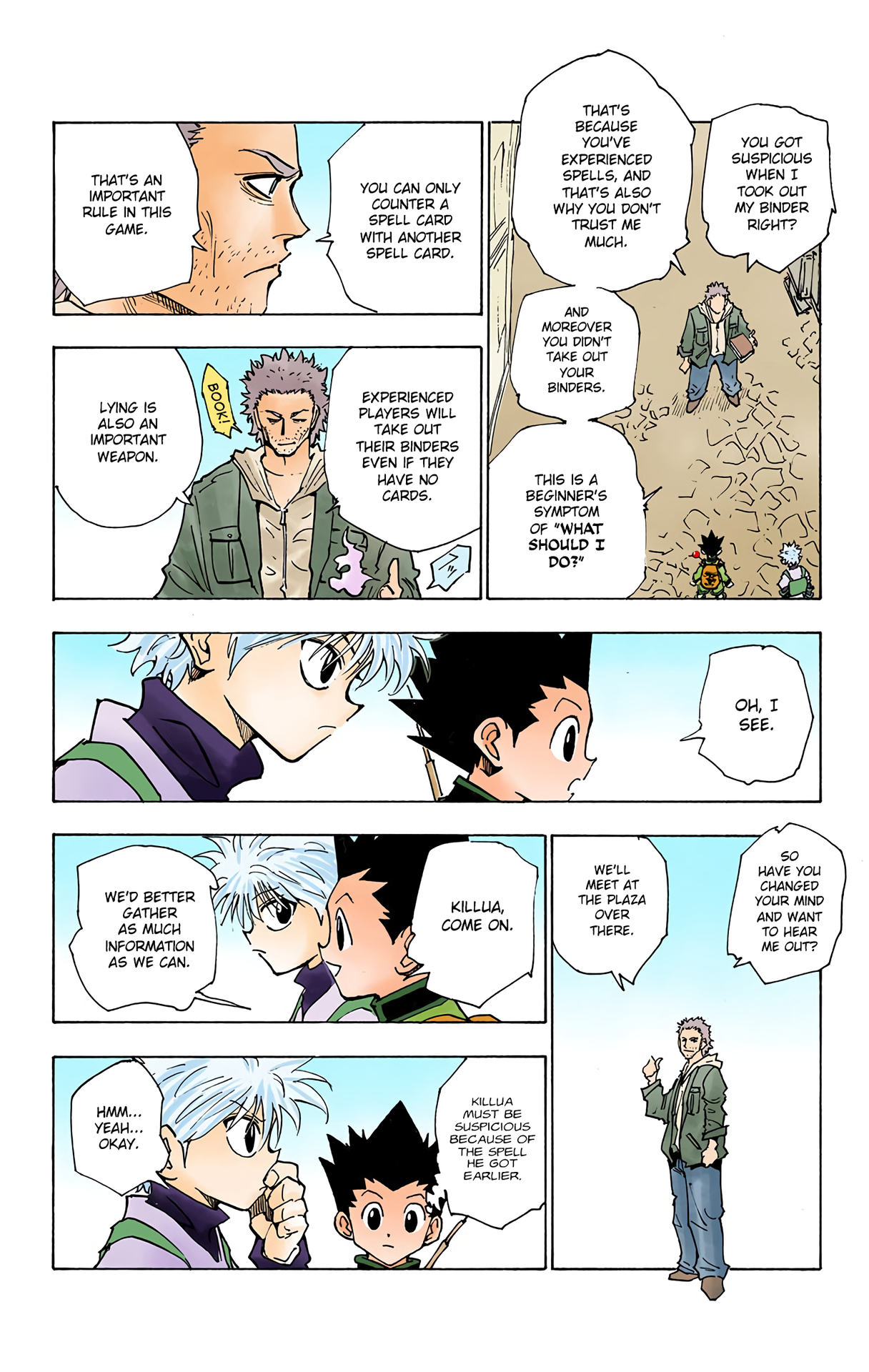Halaman dari HUNTER x HUNTER (Official Colored) Chapter 130