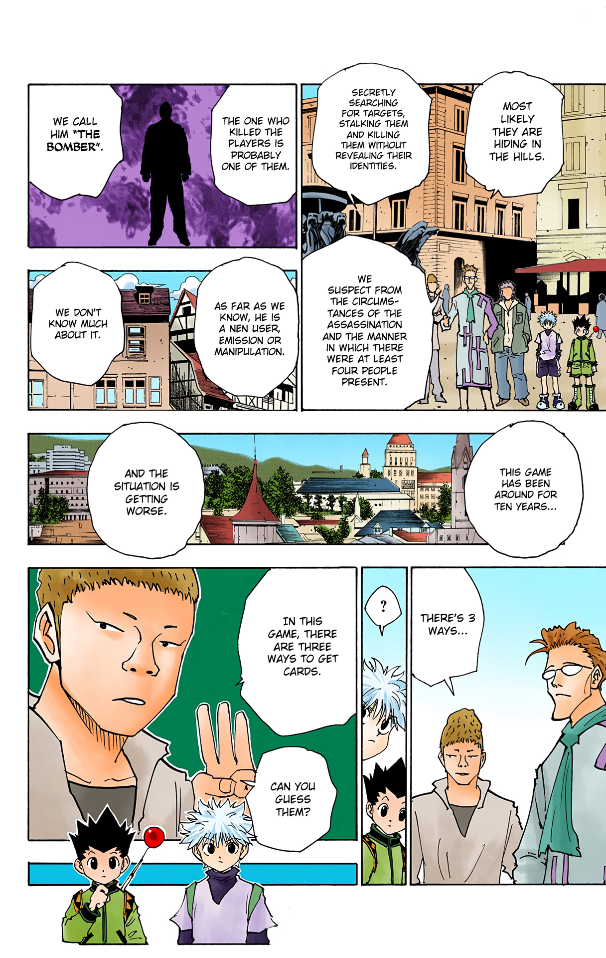 Halaman dari HUNTER x HUNTER (Official Colored) Chapter 130