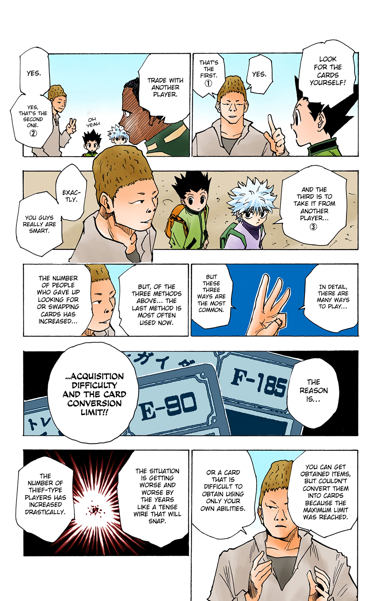 Halaman dari HUNTER x HUNTER (Official Colored) Chapter 130