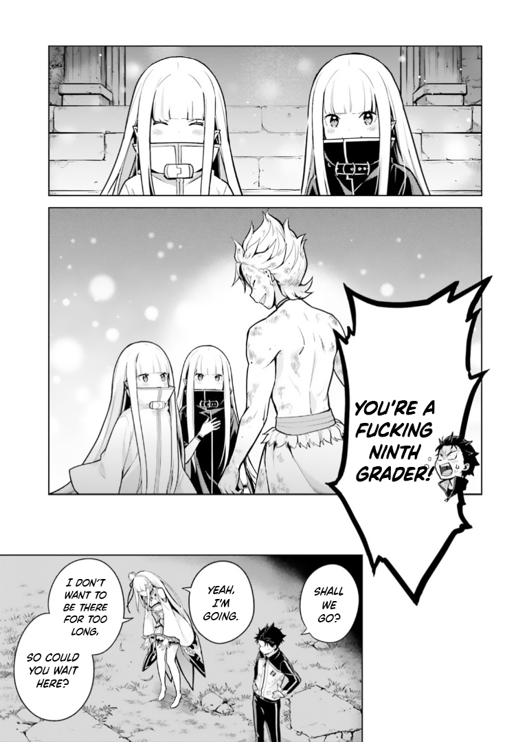 Halaman dari Re:Zero kara Hajimeru Isekai Seikatsu: Dai 4-shou—Seiiki to Gouyoku no Majo Chapter 50