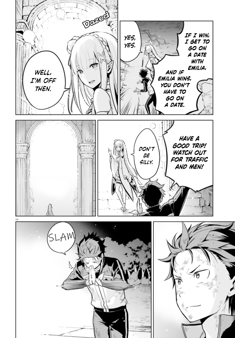 Halaman dari Re:Zero kara Hajimeru Isekai Seikatsu: Dai 4-shou—Seiiki to Gouyoku no Majo Chapter 50