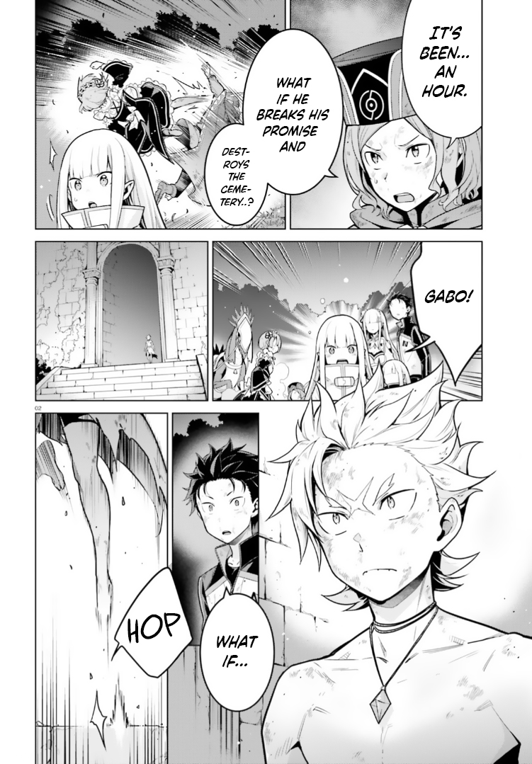Halaman dari Re:Zero kara Hajimeru Isekai Seikatsu: Dai 4-shou—Seiiki to Gouyoku no Majo Chapter 50