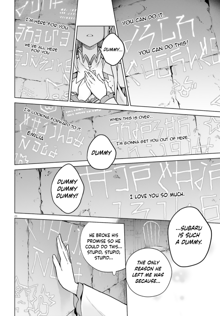 Halaman dari Re:Zero kara Hajimeru Isekai Seikatsu: Dai 4-shou—Seiiki to Gouyoku no Majo Chapter 50