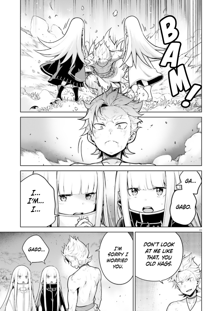 Halaman dari Re:Zero kara Hajimeru Isekai Seikatsu: Dai 4-shou—Seiiki to Gouyoku no Majo Chapter 50