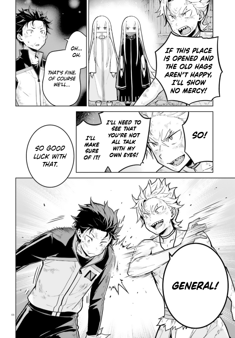 Halaman dari Re:Zero kara Hajimeru Isekai Seikatsu: Dai 4-shou—Seiiki to Gouyoku no Majo Chapter 50