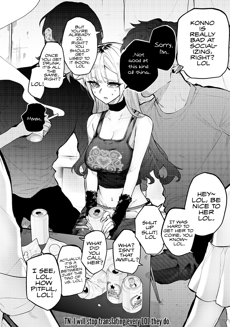 Halaman dari Namaiki na Gal Ane wo Wakaraseru Hanashi Chapter 2