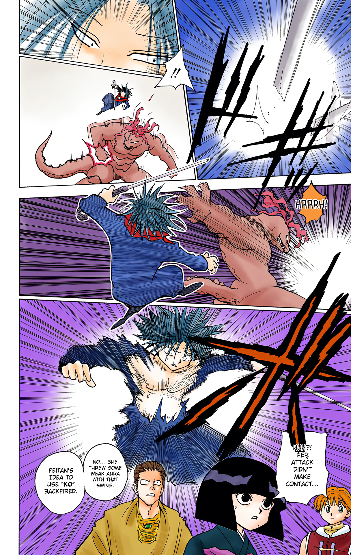 Halaman dari HUNTER x HUNTER (Official Colored) Chapter 228