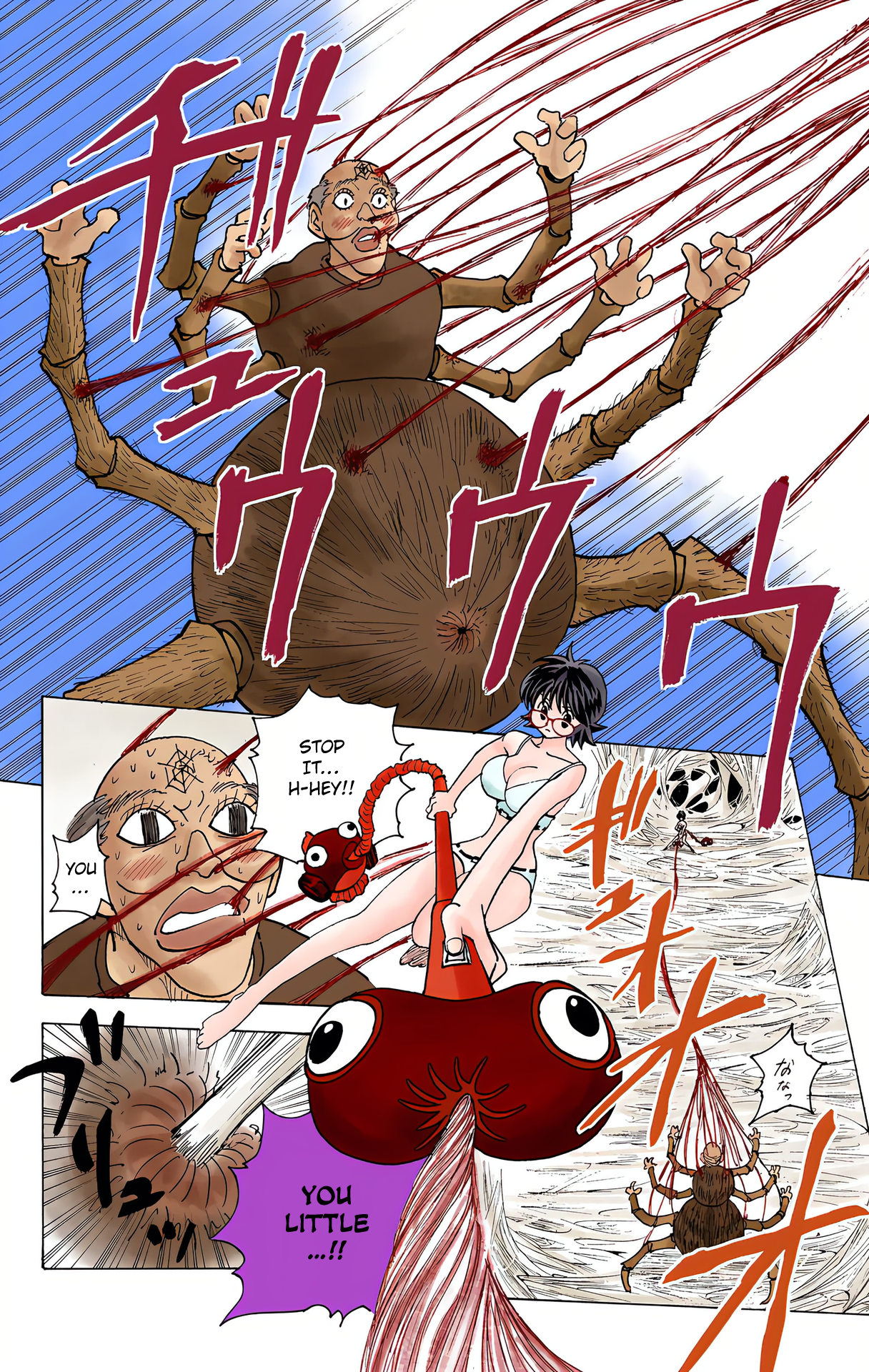 Halaman dari HUNTER x HUNTER (Official Colored) Chapter 228