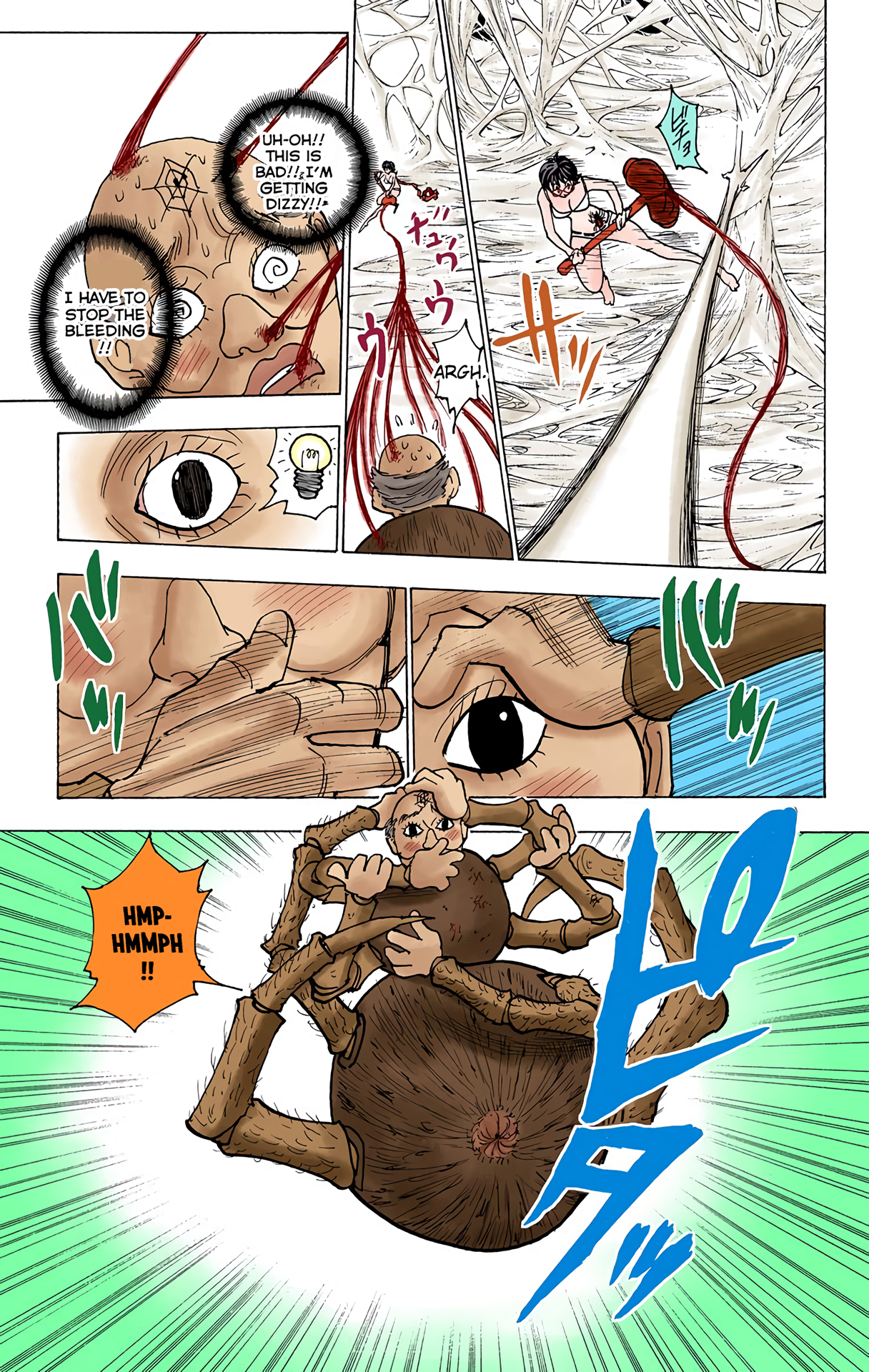 Halaman dari HUNTER x HUNTER (Official Colored) Chapter 228