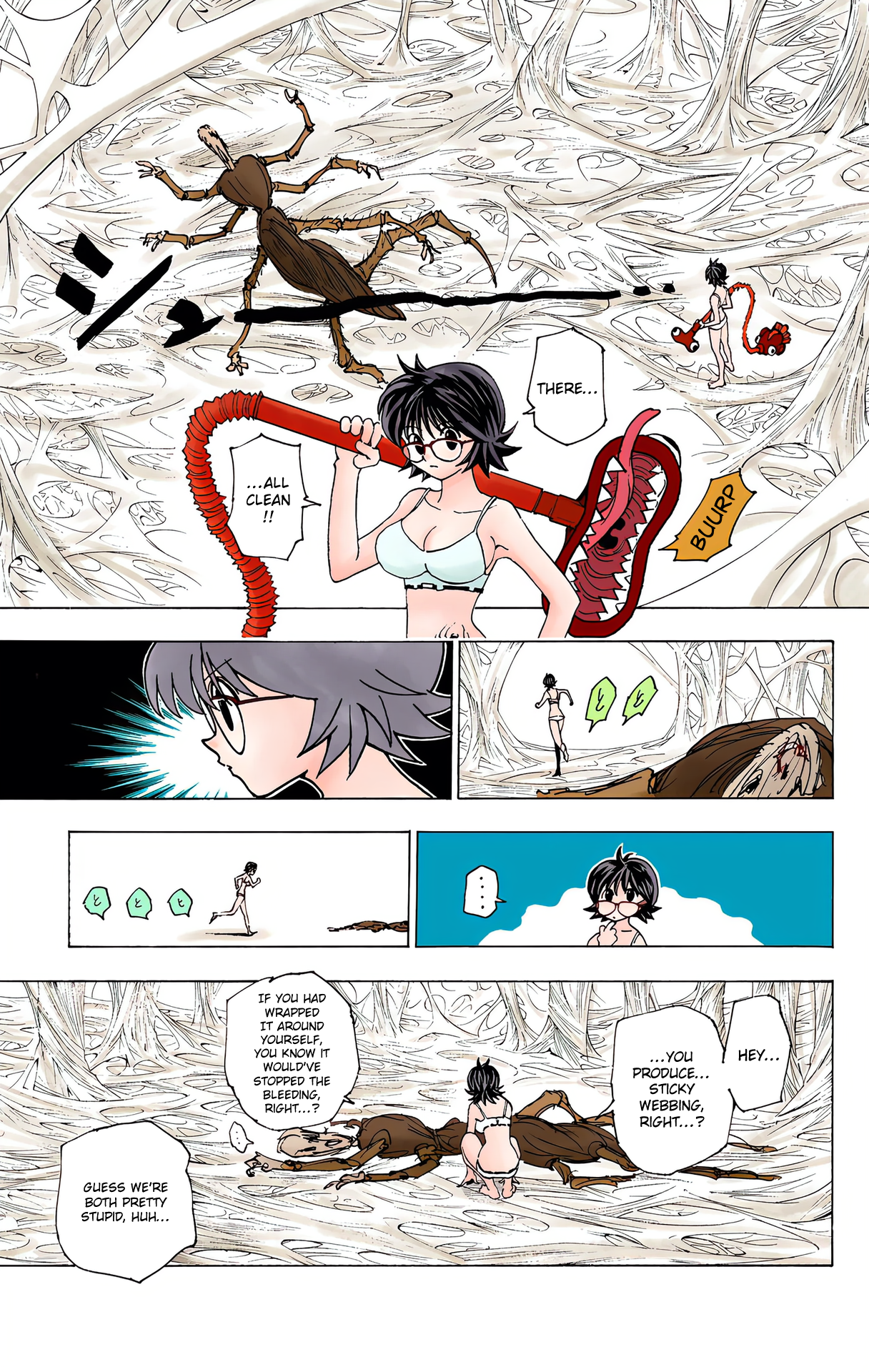 Halaman dari HUNTER x HUNTER (Official Colored) Chapter 228