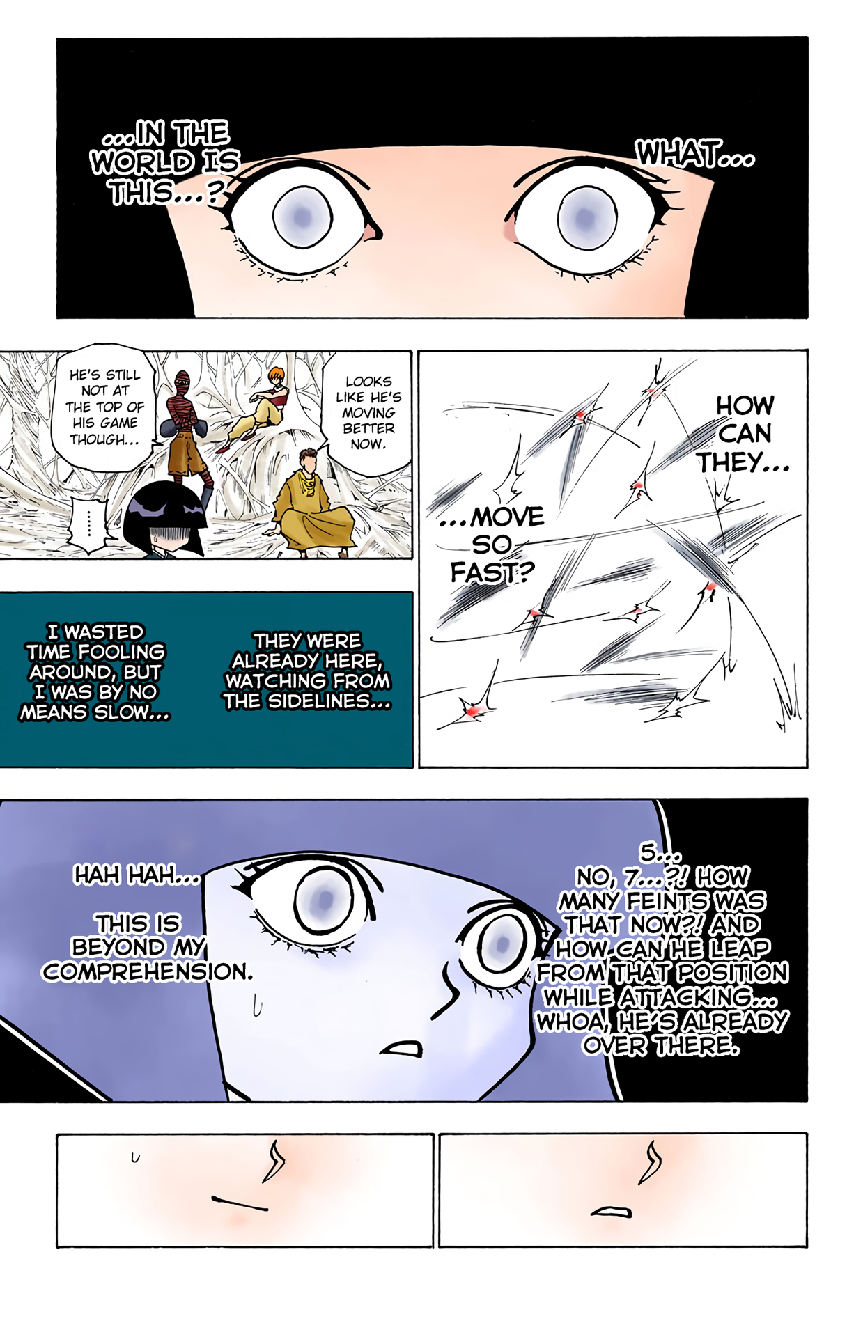 Halaman dari HUNTER x HUNTER (Official Colored) Chapter 228