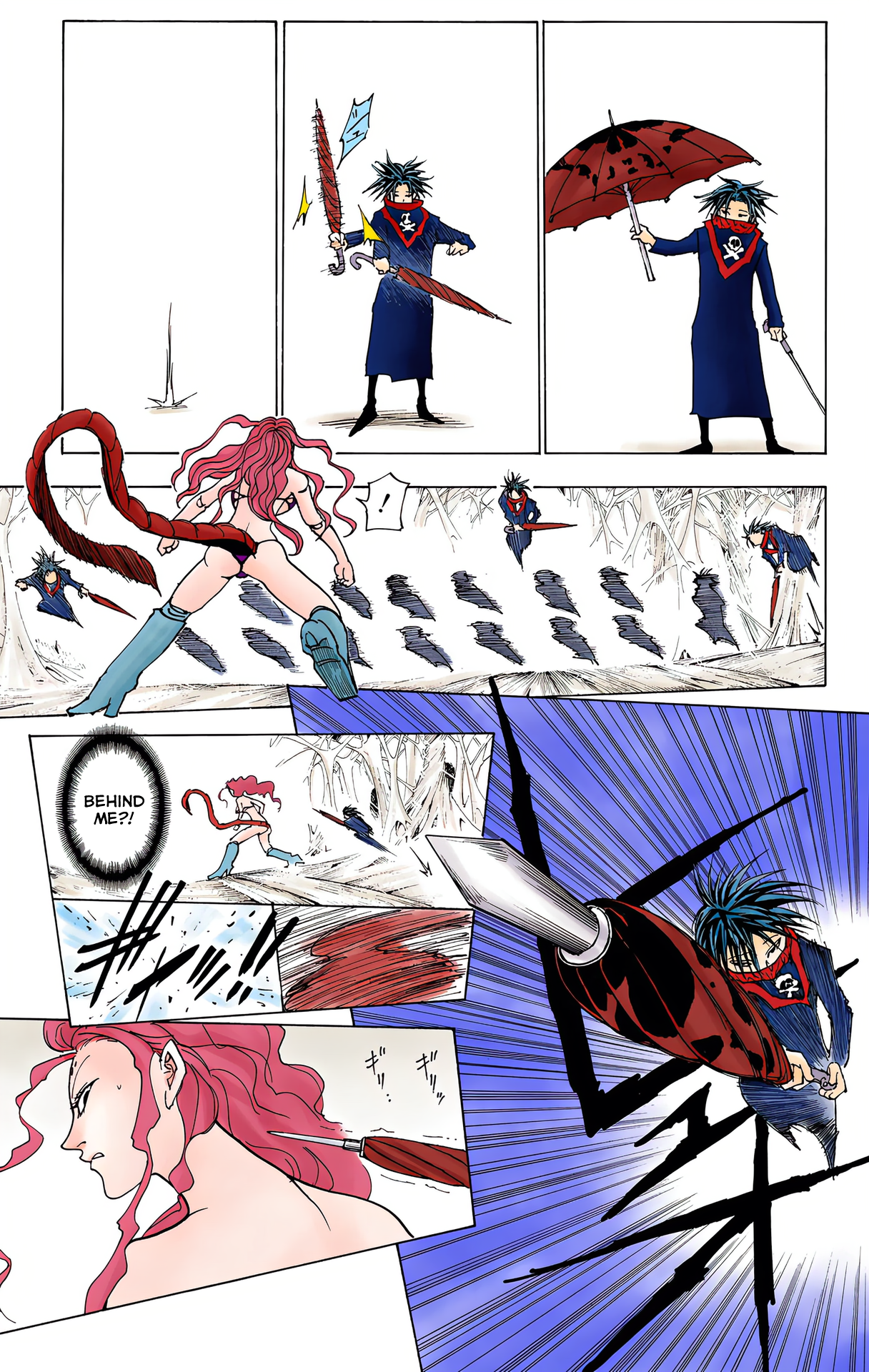 Halaman dari HUNTER x HUNTER (Official Colored) Chapter 228