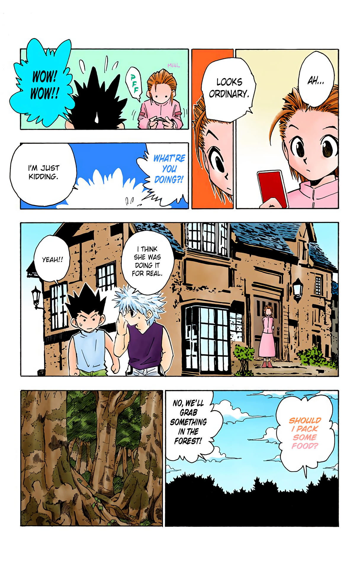 Halaman dari HUNTER x HUNTER (Official Colored) Chapter 64