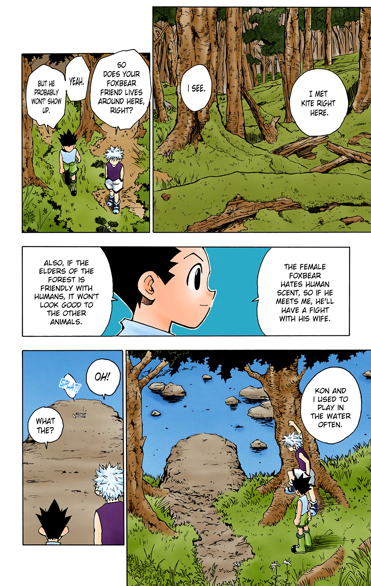 Halaman dari HUNTER x HUNTER (Official Colored) Chapter 64
