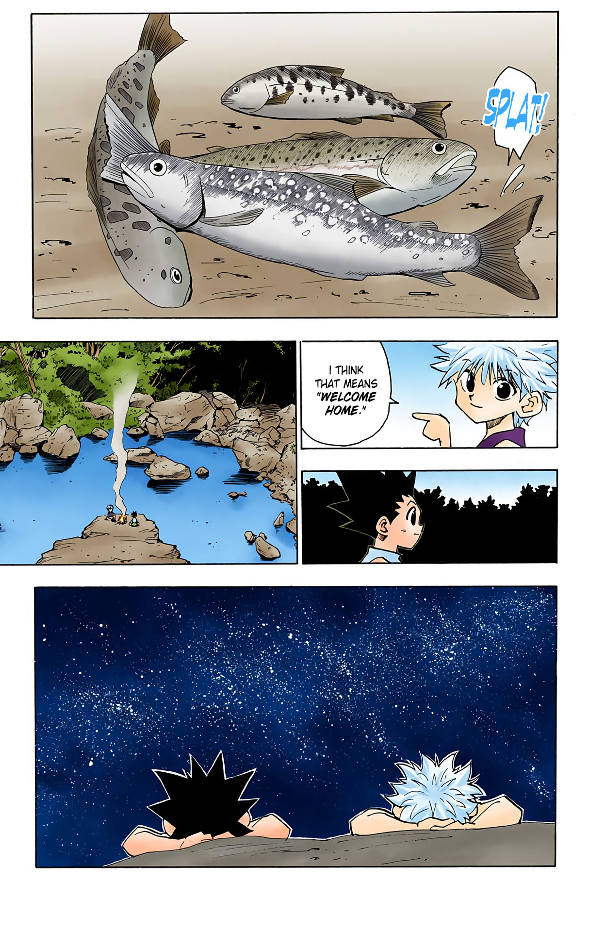Halaman dari HUNTER x HUNTER (Official Colored) Chapter 64