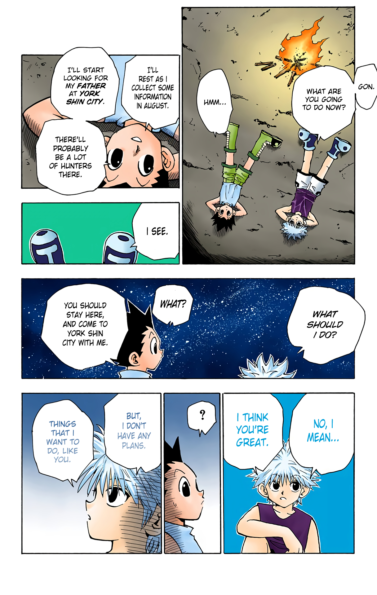Halaman dari HUNTER x HUNTER (Official Colored) Chapter 64